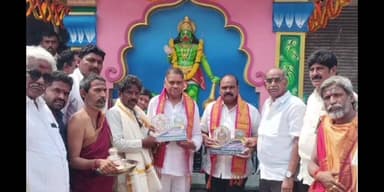 చల్లపల్లి: ఆలయ ప్రతిష్టా ఉత్సవాల్లో ఎమ్మెల్యే