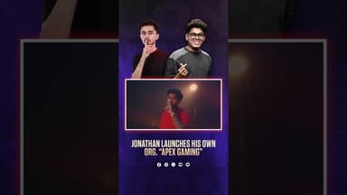 From Player to Owner, Jonathan Creates Apex Gaming 🖤🔝#jonathan #apexgaming #bgmi #blackheartontop