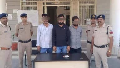 गोपद बनास: नशा मुक्त भारत अभियान: बाहरी पुलिस ने 15 ग्राम स्मैक के साथ तीन आरोपियों को पकड़ा
