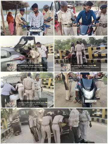 जन-जन की सुरक्षा के लिए सदैव तत्पर...
आपकी #कटिहार_पुलिस — हर कदम, हर मोड़ पर आपके साथ। 🚓
#पुलिस_अधीक्षक, कटिहार के निर्देशानुसार अपराध की रोकथाम एवं सुरक्षा व्यवस्था बनाए रखने हेतु #कटिहार_पुलिस द्वारा सभी थ