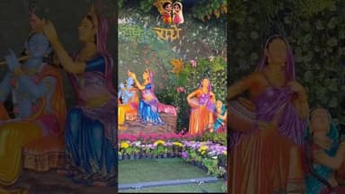Krishna के दिल की राधा रानीVrindavan Full Darshan#krishna #shortsPrem Mandir#premmandir