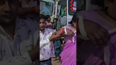 #यमुना एक्सप्रेसवे हादसा, घायल पहुंचे अस्पताल@