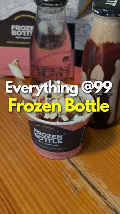 @frozen_bottle Calling all dessert lovers 😋 💞. Get ready for a limited-time summer special offer 🌅 ☀️
Get anything fro...