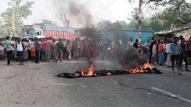 लालगंज: बेदोली चौक पर सड़क हादसे में घायल युवक की मौत, लोगों ने किया सड़क जाम