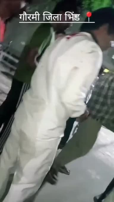 गौरमी लालमन थोक वार्ड न 03 ब्राह्मणों ने मारपीट की राजवीर जाटव वृंदावन जाटव गजेंद्र जाटव घायल कर दिए गम्भीर चोट आई सिर