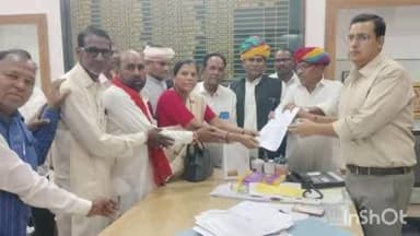 गढ़ी: आदिवासी भील समाज सुधार, विकास सेवा संस्थान ने वागड़ क्षेत्र में सामाजिक सुधार के लिए एसपी को दिया प्रार्थना पत्र