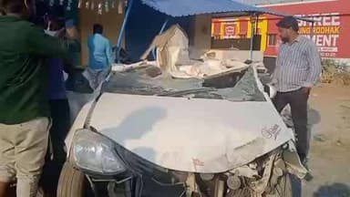 బద్వేల్: బద్వేల్ : పట్టణ పరిధిలో రోడ్డు ప్రమాదం, కారు బోల్తాబడ్డ ఘటనలో ఇద్దరు యువకులు మృతి