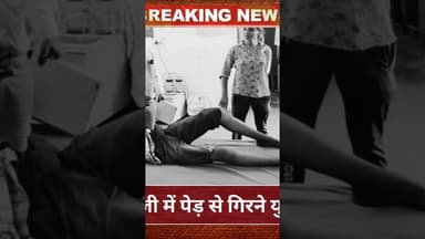 नवाघरा गेजी में पेड़ से गिरने युवक घायल #news #rajkumarroat #hindinews #rameshkumar #rameshbhai