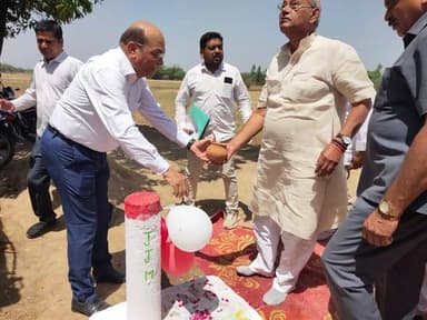 विधायक देवतालाब श्री गौतम ने मझगवां में किया नलजल योजना का लोकार्पण
-----------
#जल_जीवन_मिशन के तहत मऊगंज जिले में समूह...