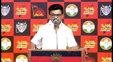 திருவள்ளூர்: திருவள்ளூர் மாவட்டம் அரசு மருத்துவக் கல்லூரி சாலையில் முதலமைச்சர் தேர்தல் பரப்புரை