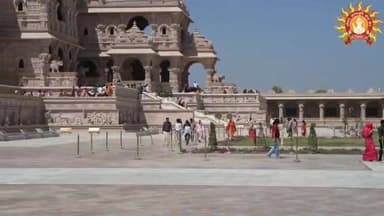 #अयोध्या श्रीराम #जन्मभूमि परिसर के #सभी मन्दिरों/#मण्डपों के #दर्शन का प्रथम #दिवस आज #सोमवार का #चलचित्र