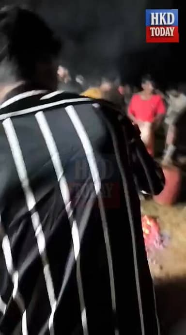 ঢাকের তালে, আ"গু"নে"র আলোয়—চরক পূজায় ভক্তির এক অনন্য রূপ।