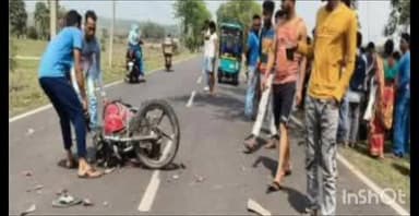 महेशपुर: आमने-सामने बाइक की भिड़ंत में दो लोग घायल, दोनों रेफर