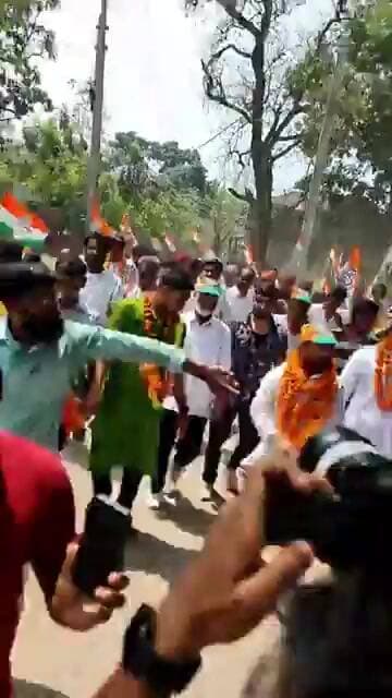 Live ৫৯ নং রঘুনাথগঞ্জ বিধানসভার জাতীয় কংগ্রেসের জোর প্রচার।