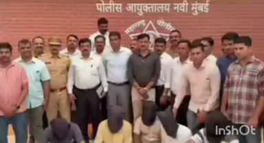 ठाणे: आरटीआय कार्यकर्त्यावर गोळीबार करणाऱ्या पाच आरोपींना नवी मुंबई पोलिसांनी ठोकल्या बेड्या