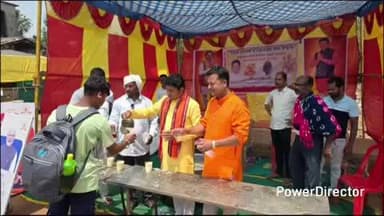 ନବରଙ୍ଗପୁର ପୋଲିସ ଷ୍ଟେସନ: ଧଡ୍ରା ବିଡ୍ରି ମନ୍ଦିରରେ ଓଡ଼ିଆ ନବବର୍ଷ ଓ ମହା ବିଷୁବ ପଣା ସଂକ୍ରାନ୍ତି ପାଳିତ ଯୋଗଦେଲେ ବିଧାୟକ