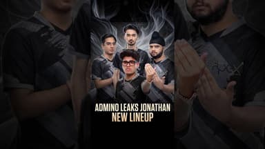 Admino LEAKS Jonathan’s Team Apex lineup 😳#bgmi #jonathan #teamapex #admino #bgmileaks esportsindia