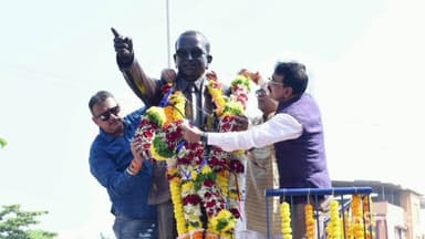 महाड: भारतरत्न डॉ . बाबासाहेब आंबेडकर जयंती निमित्त अलिबाग मध्ये अभिवादन