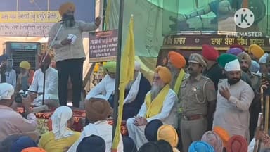 ਪਟਿਆਲਾ: ਸਮਾਣਾ ਦੇ ਬੰਦਾ ਸਿੰਘ ਬਹਾਦਰ ਚੌਂਕ ਨੇੜੇ ਚੱਲ ਰਹੇ ਧਰਮ ਯੁੱਧ ਮੋਰਚੇ ਚ ਪਹੁੰਚੇ ਵਿਧਾਨ ਸਭਾ ਸਪੀਕਰ ਕੁਲਤਾਰ ਸਿੰਘ ਸੰਧਵਾ