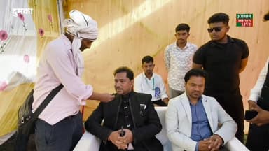 खोरठा कलाकार सतीश दास और राजेश दीवाना पहुंचे जेडीएस के कार्यक्रम में।।