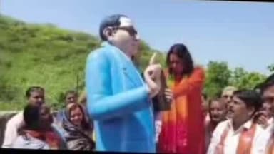 जयपुर: हवामहल विधायक बालमुकुंद आचार्य एक बार फिर सुर्खियों में, अवसर था भारत रत्न डॉ. भीमराव अंबेडकर की 136वीं जयंती का