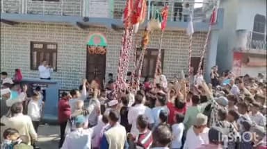 द्वाराहाट: विभाण्डेश्वर बिखोती मेले में गूंजे नगाड़े-निशान, पारंपरिक झोड़ा-चांचरी से सजी द्वाराहाट की सांस्कृतिक शाम