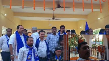 बाबा साहब डॉ.भीमराव अंबेडकर 136 में जयंती पातेपुर में धूमधाम से मनाई गई #thevaishalikhabar