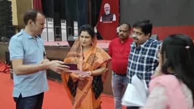 हुज़ूर: नारी शक्ति वंदन सम्मेलन की तैयारियां तेज, मंत्री कृष्णा गौर ने किया निरीक्षण