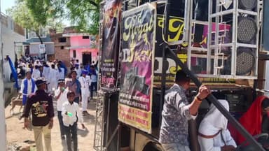 महाराजपुर: भीमराव अंबेडकर जयंती पर ग्राम पिड़पा और बारी में निकला जुलूस