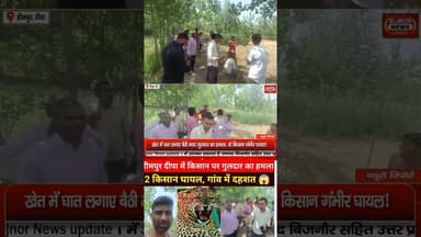 हीमपुर दीपा में गुलदार ने किसान पर किया... #bijnornewsupdate1 #गुलदार