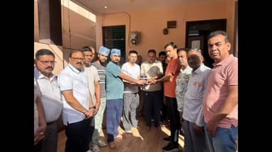 नीमच नगर: नीमच में शादी की खुशियों के बीच रतनावत परिवार ने पेश की मानवता की मिसाल, किया नेत्रदान