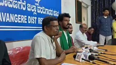 ದಾವಣಗೆರೆ: ನಾರಿಶಕ್ತಿ ಮಹಿಳಾ ಮೀಸಲಾತಿ ಮಸೂದೆಯನ್ನು ಕಾಂಗ್ರೆಸ್ ವಿರೋಧ ಮಾಡುತ್ತಿರುವುದು ಸರಿಯಲ್ಲ: ನಗರದಲ್ಲಿ ಸ್ವಾಭಿಮಾನಿ ಬಳಗದ ರಾಜ್ಯಾಧ್ಯಕ್ಷ ವಿನಯ್