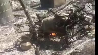 बाली: बाली उक्खंड के जूना बेड़ा में आदिवासी गरीब परिवार के कच्चे मकान में लगी आग, सब कुछ सामान जलकर हुआ राख