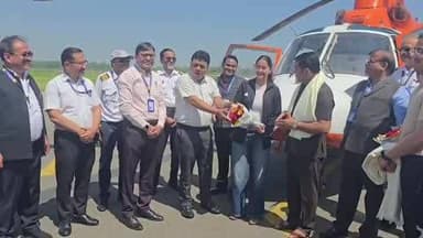 रुद्रपुर: पंतनगर एयरपोर्ट से देहरादून, अल्मोड़ा, नैनीताल के लिए हेली सेवा का शुभारंभ विधायक ने किया