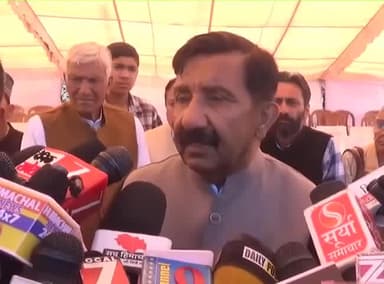 कुमारसैन: डिप्टी सीएम मुकेश अग्निहोत्री ने नेता प्रतिपक्ष जयराम ठाकुर पर हमला बोला, कहा- सत्ता से बाहर होने के कारण बौखलाया विपक्ष