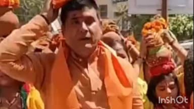 गाज़ियाबाद: लोनी में भव्य कलश यात्रा का आयोजन, भाजपा विधायक नंदकिशोर गुर्जर ने किया नेतृत्व, हजारों श्रद्धालु हुए शामिल