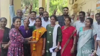 આહવા જિલ્લા પંચાયત ખાતે હાઈવોલ્ટેજ ડ્રામા બાદ કોંગ્રેસ ઉમેદવાર ફોર્મ પરત ખેંચતા ભાજપા બિનહરીફ.