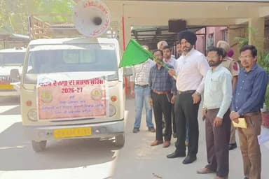 ਐਸ.ਡੀ.ਐਮ. ਸ੍ਰੀ ਮੁਕਤਸਰ ਸਾਹਿਬ ਨੇ ਕਣਕ ਦੀ ਪਰਾਲੀ ਦੀ ਸੁਚੱਜੀ ਸੰਭਾਲ ਲਈ ਜਾਗਰੂਕਤਾ ਵੈਨ ਨੂੰ ਹਰੀ ਝੰਡੀ ਦੇ ਕੇ ਕੀਤਾ ਰਵਾਨਾ