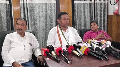 ବାରିପଦା ସଦର: ବାରିପଦା ସର୍କିଟ ହାଉସରେ କଂଗ୍ରେସ ପକ୍ଷରୁ ପ୍ରେସମିଟ; ମତଦେଲେ ଆଦିବାସୀ କଂଗ୍ରେସ ସଭାପତି ଯଶୋବନ୍ତ ସିଂ ଲାଗୁରି
