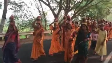 କଣ୍ଟାମାଳ: ନାମଯଜ୍ଞ ପାଇଁ କପାସିରା ଗ୍ରାମରେ କଳସ ଯାତ୍ରା