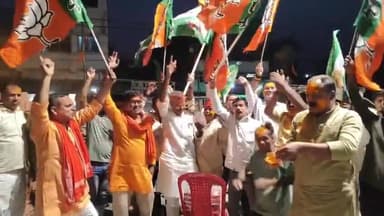 #औरंगाबाद जिले के #रफीगंज_विधानसभा अन्तर्गत #रफीगंज में #सम्राट_चौधरी को #बिहार के #मुख्यमंत्री बनने पर #एनडीए_कार्यकर्त...