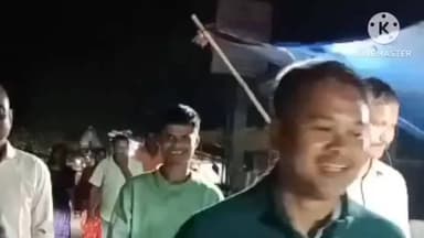 ডিফু: ডিফুত বিধায়ক অখিল গগৈ নিশা উপস্থিত হৈ ৰাইজৰ লগত মত বিনিময় কৰে