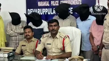 పాలకుర్తి: ఆర్.ఎం.పి, పి.ఎం.పి లను తనిఖీల పేరుతో డబ్బు దోచుకున్న దొంగ డాక్టర్ల ముఠాను అరెస్ట్ చేసిన పాలకుర్తి పోలీసులు