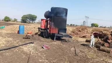 वाशिम: जिल्ह्यात हळद काढणी व प्रक्रिया शेवटच्या टप्प्यात