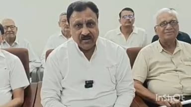 फतेहाबाद: फतेहाबाद में हरियाणा व्यापार मंडल के अध्यक्ष गर्ग ने कहा, 'अफीम बिकेगी, चिट्ठा बिकेगा पर किसानों का गेहूं नहीं'