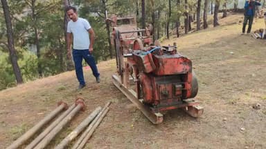 कांडा: सीमांत गांव सिमायल के जीठार नदी में जल्द होगा ब्रिज (पुल) का निर्माण, देहरादून से टीम पहुंची