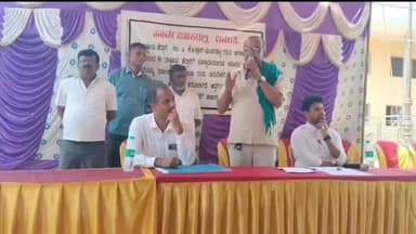 ತುರುವೇಕೆರೆ: ಕೆ ಬಿ ಕ್ರಾಸ್ ಬಳಿ ಹೆದ್ದಾರಿ ನಿರ್ಮಾಣ ರೈತರ ಮತ್ತು ಅಧಿಕಾರಿಗಳ ಜಟಾಪಟಿ