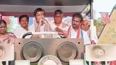 உடையார்பாளையம்: நடுவலூர் உள்ளிட்ட பல்வேறு கிராமங்களில் தீவிர வாக்கு சேகரிப்பில் ஈடுபட்ட அதிமுக வேட்பாளர்