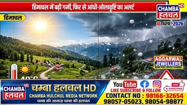 हिमाचल में बढ़ी गर्मी, फिर से आंधी-ओलावृष्टि का अलर्ट