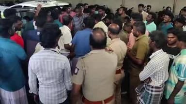 குறிஞ்சிப்பாடி: குள்ளஞ்சாவடி அருகே மின்கம்பத்தில் ஆட்டோ மோதி விபத்தில் பெண் உயிரிழப்பு, எட்டு பேர் காயம்